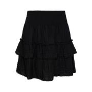 Black Y.a.s Yasranti Hmw Smock Skirt S. Noos Skjørt