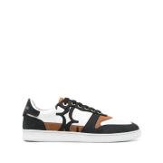 Hvite Casual Lo-Top Sneakers