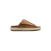 Originals Slide Sandaler Brun Semsket skinn