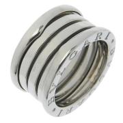 Pre-owned Solv Hvitt Gull Bvlgari Ring