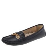 Pre-owned Svart skinn Carolina Herrera Flats