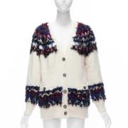 Pre-owned Hvit kasjmir Chanel Cardigan