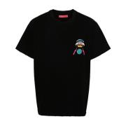 Trykt Crew Neck T-skjorte