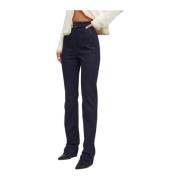 Moderne og sofistikerte straight cut jeans for kvinner