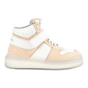 Italienske Lær Sneakers Aquarius Stil