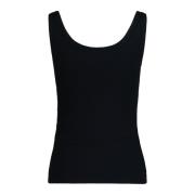 Sort Ribbet Tank Top