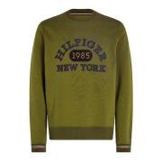 Herre Grønn Monotype Collegiate Crewneck