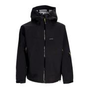 Svart Armor Taped Windbreaker Jakke