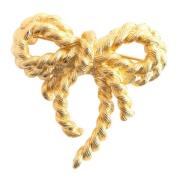 Pre-owned Yellow Gold brooches