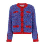 Stilig tofarget cardigan