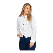 Hvit Denim Blazer Anne.Hs24