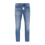 Klassiske Denim Jeans for Daglig Slitasje