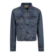 Indigo Blue Denim Jacket Classic Style