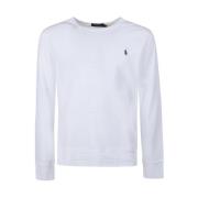 Logo-brodert Crewneck-genser