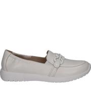 Hvite Softnap Casual Lukkede Loafers