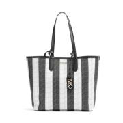 Svart Reversibel Tote Bag