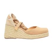 Tina Espadrilles i skinnstoff