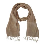 Frynset Dameskjerf Beige Italia