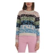 Blomster Rund-hals Pullover