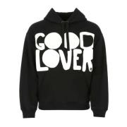 God Lover Sweatshirt med Trykt Detalj