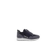 Svart Monogram Wilma Sneakers