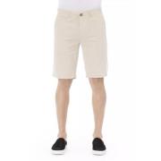 Trendy Beige Bomullsshorts