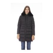 Threaded Pocket Long Down Jacket