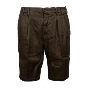 Menns Lin og Bomull Chino Shorts