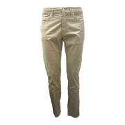 Beige Bomull Bermuda Shorts