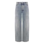 Høy Midje Wide Leg Jeans