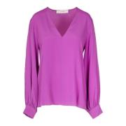 Silke V-hals Bluse