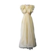 Naken polyester Zimmermann kjole