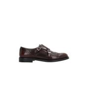 Brun Skinn Monk Strap Brogues