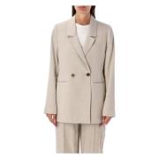 Beige Lin Diana Blazer Jakke