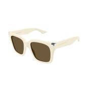 Ivory Brown Solbriller Am0440S 004