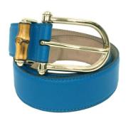 Pre-owned Leather belts