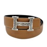 Pre-owned Leather belts