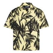 Palm Tree Print Skjorte