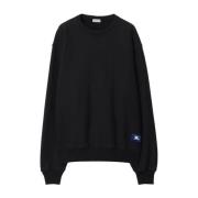 Svart Crew Neck Sweater Equestrian Knight