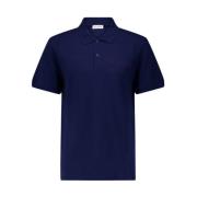 Blå Piquet Polo Shirt