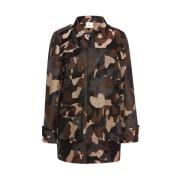 Oversized Pels Hette Parka