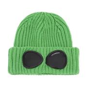 Goggle Beanie Hat i myk merinoull