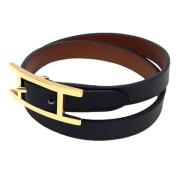 Pre-owned Leather hermes-jewelry