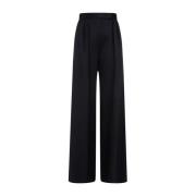 Wide Leg Scuba Effect Bukser