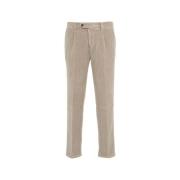 Beige Corduroy Bukser Aw24