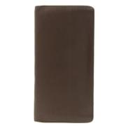 Pre-owned Leather wallets