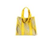 Gul Check Shopper XL Tote Bag