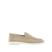 Beige Loafer Sko for Menn