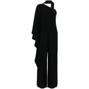 Svart Ebro Lang Jumpsuit Kjole