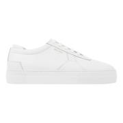 Hvite Platform Sneakers